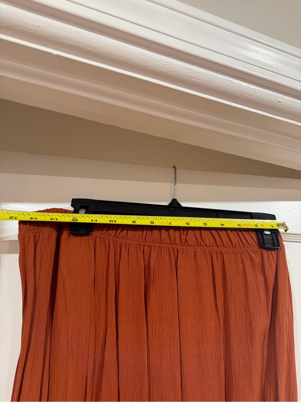 BECCA Strapless Maxi Coverup in Rust Orange - Picture 5 of 7